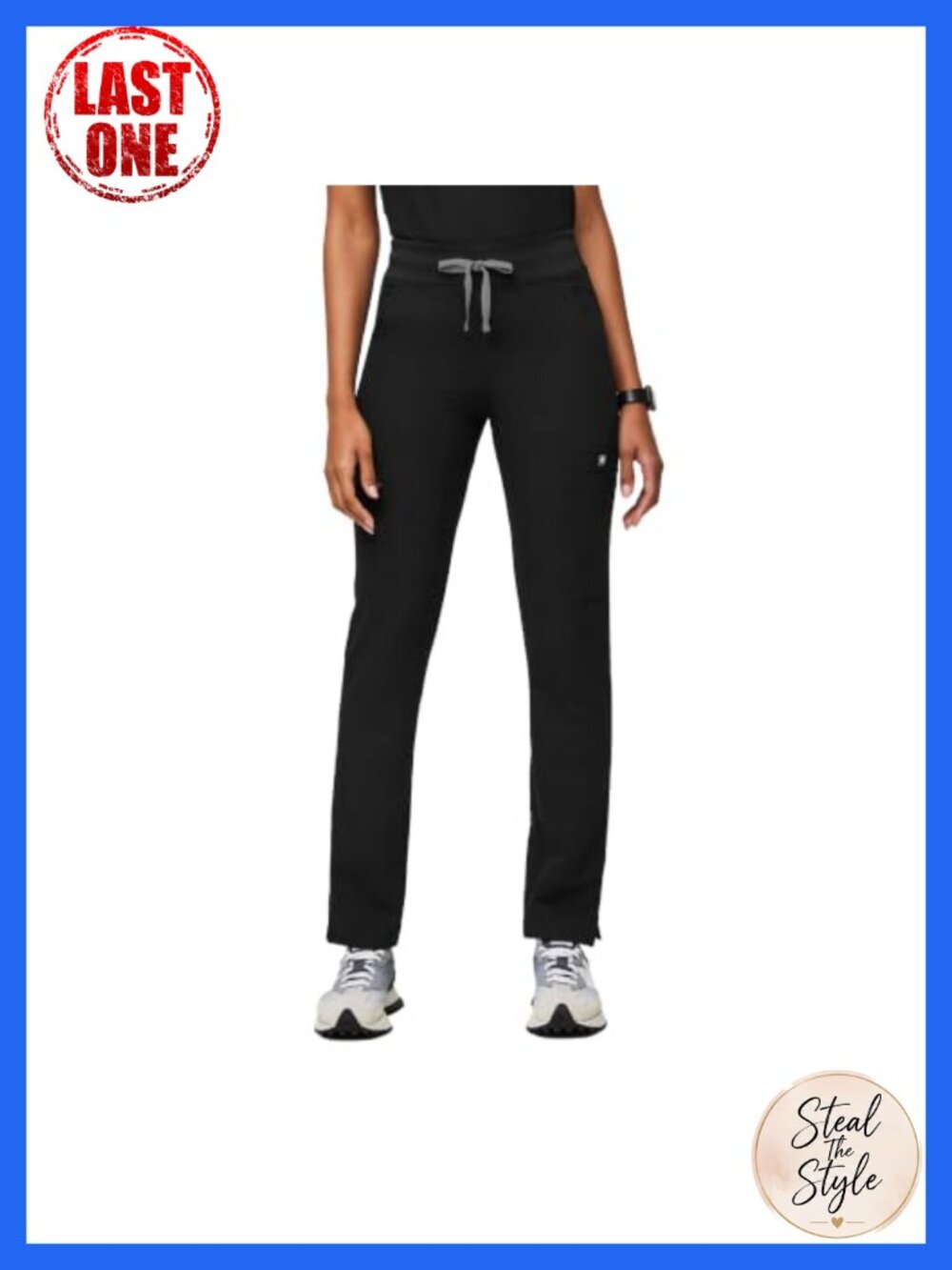 FIGS Yola High Waisted Skinny Scrub Pants Women 11 Pockets 4-Way Stretch Yoga